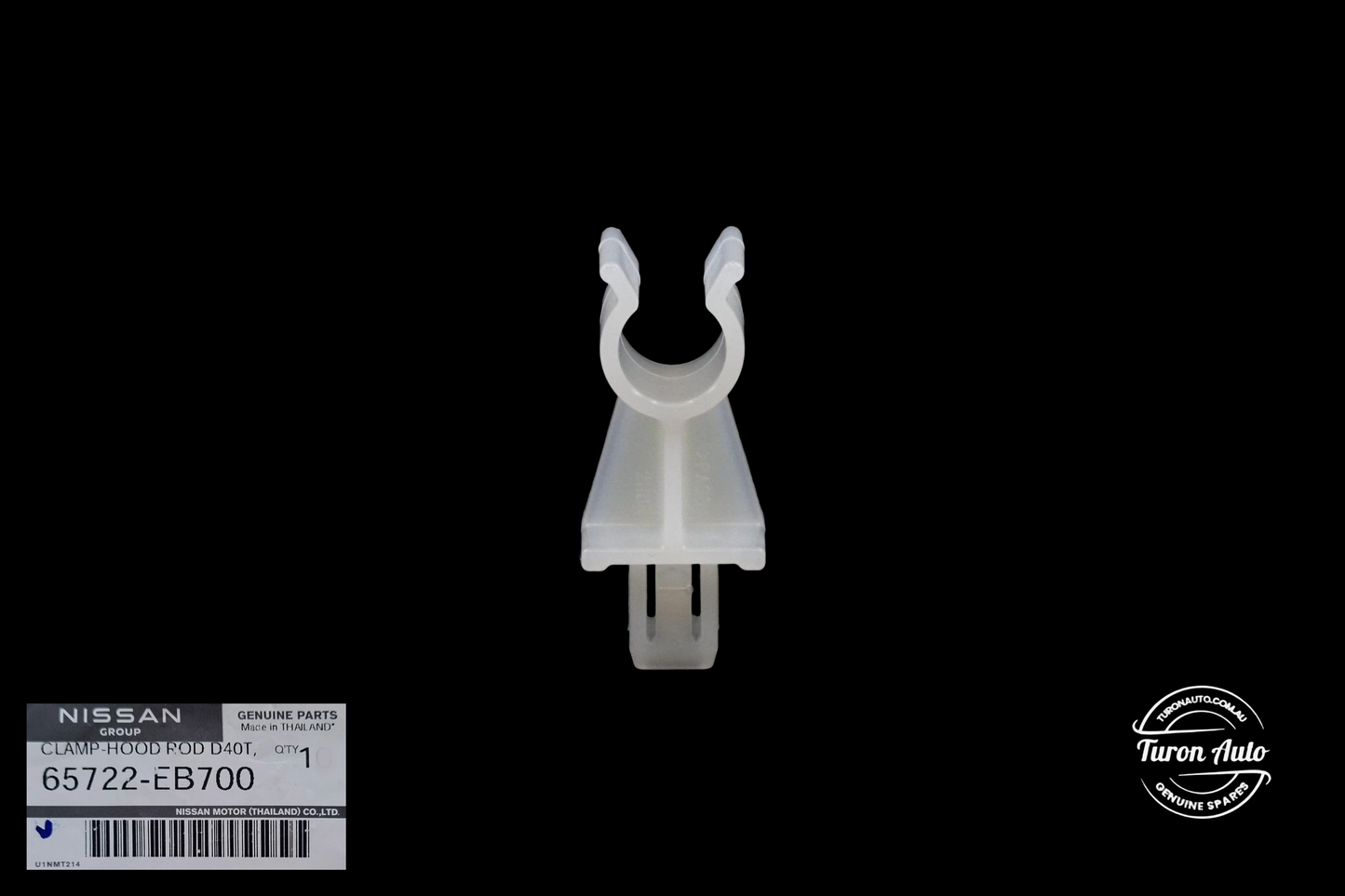 Bonnet Stay Clamp Clip for Nissan Navara D40T - 65722-EB700