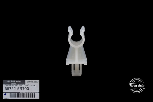 Bonnet Stay Clamp Clip for Nissan Navara D40T - 65722-EB700
