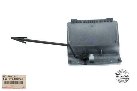 Tailgate Spare Wheel Camera Cover for Toyota Prado - Super White - 64772-60010-A0