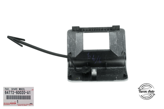 Tailgate Spare Wheel Camera Cover for Toyota Prado - Pearl White - 64772-60020-A1