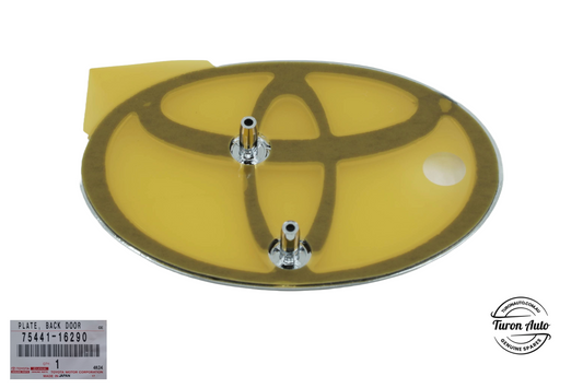 Tailgate Emblem Badge for Toyota LandCruiser 75 76 78 Series - 75441-16290