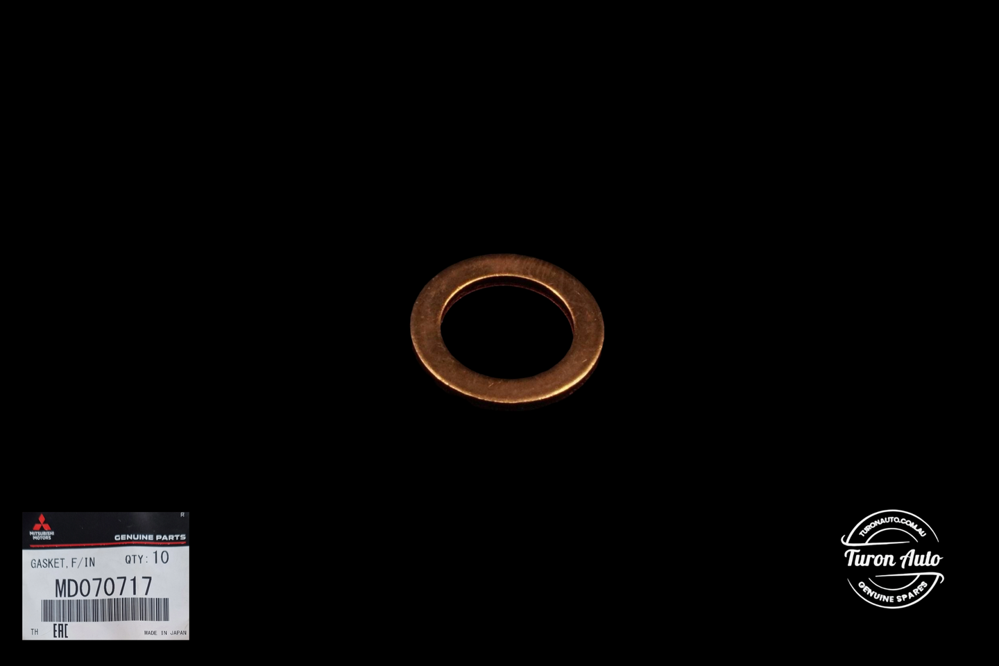 Fuel Injector Nozzle Seal Washer for Mitsubishi Pajero - MD070717