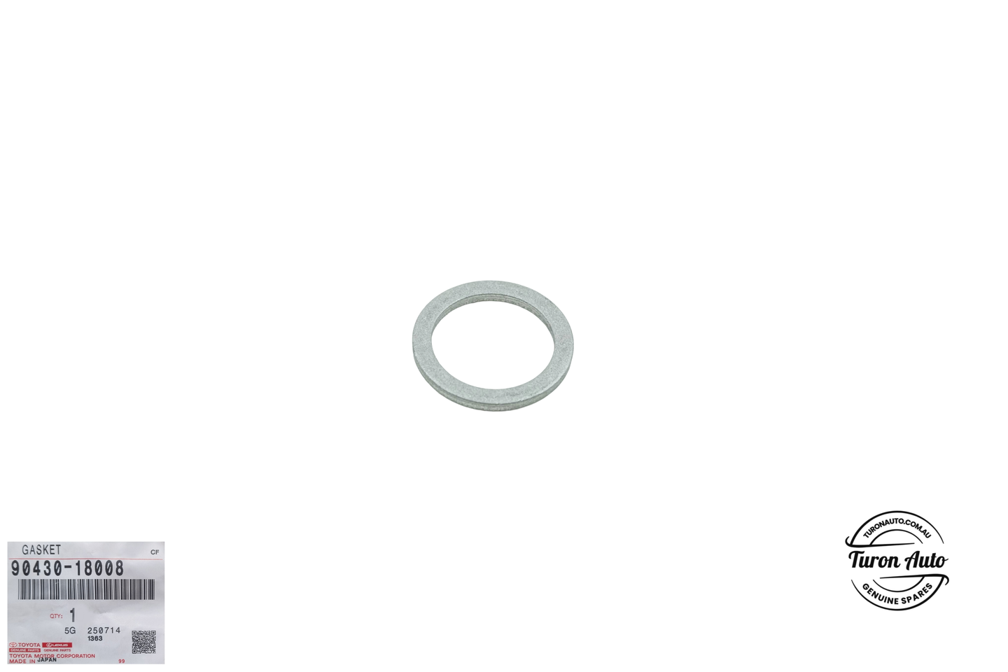 Toyota Fill and Drain Plug Gasket - 90430-18008